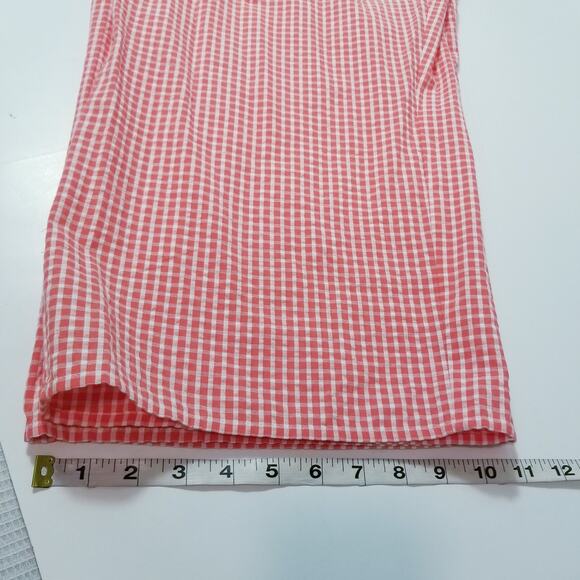 Gal meets Glam Gingham Ruffle Logan Jumpsuit Wide Leg Square neckline - Picture 7 of 15